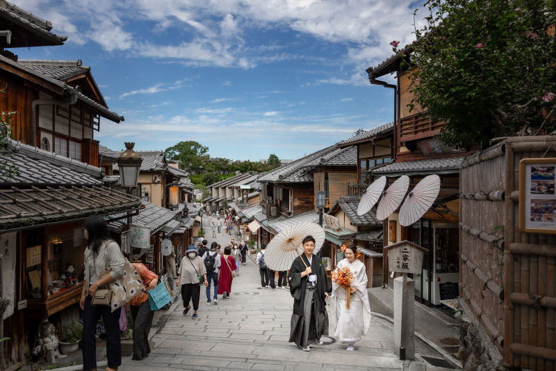 【京都】ぶらり旅？！京の都でお団子ショット