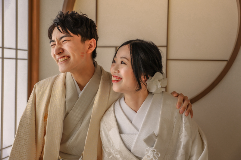 【和装洋装スタジオプラン】お二人らしい時間を。
