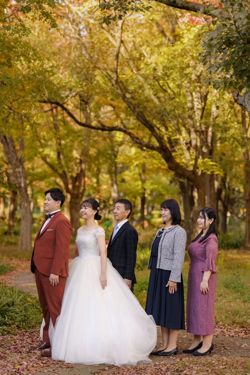 仲良しのご家族と