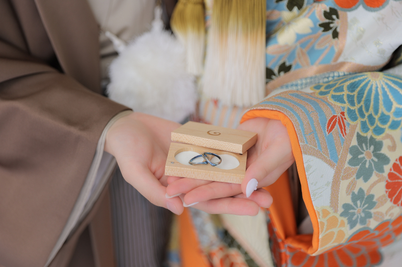 想いが詰まったリングをメインに