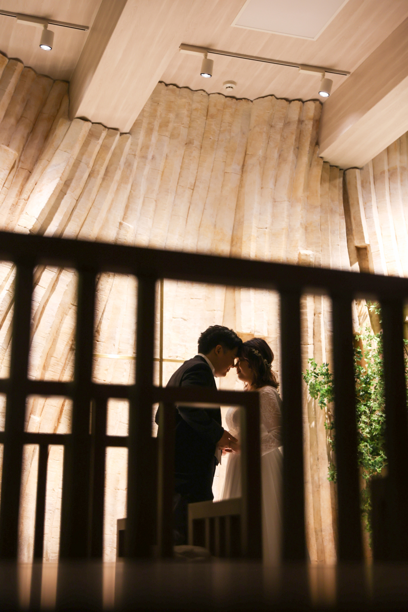 チャペルも違った角度で