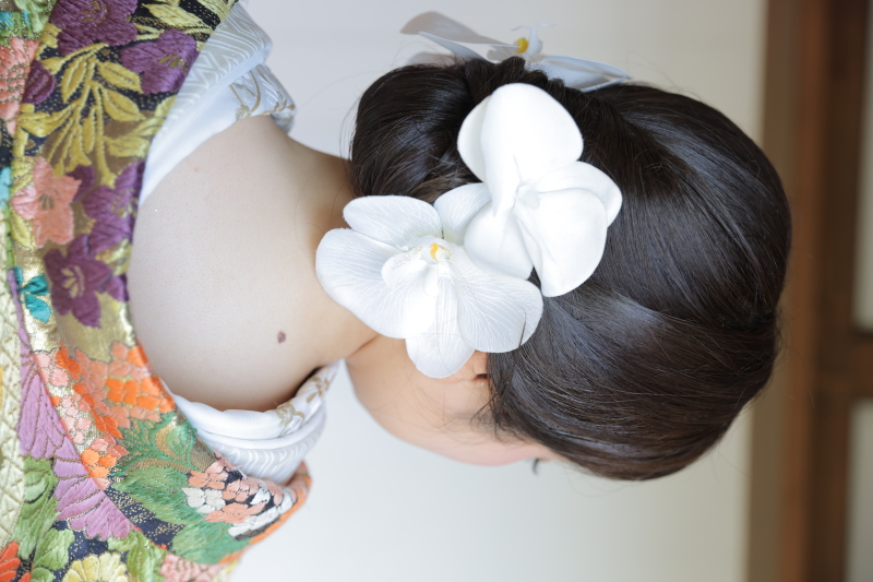 こだわったヘアスタイル