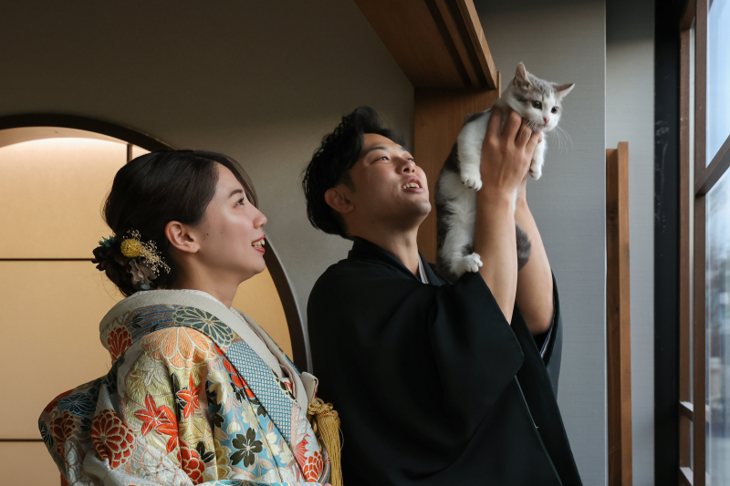 猫ちゃんへの愛溢れる一枚!