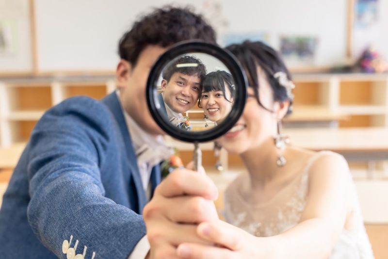 【洋装ロケーションプラン】お二人の思い出の場所で♪