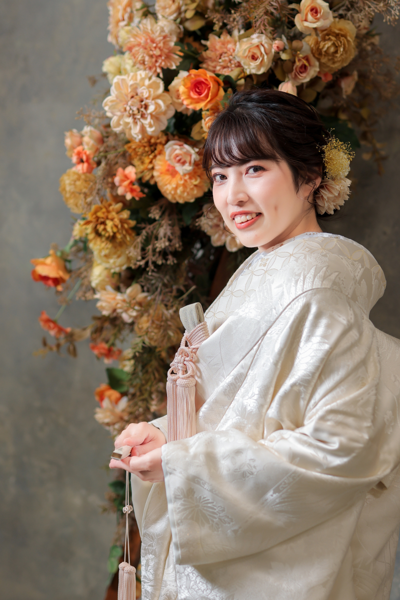 優しい穏やかな新婦さま