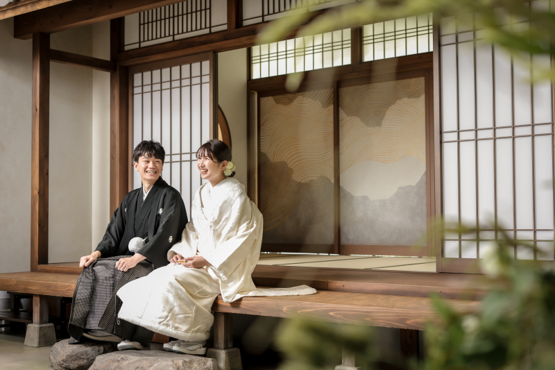 お二人の自然な雰囲気も♪