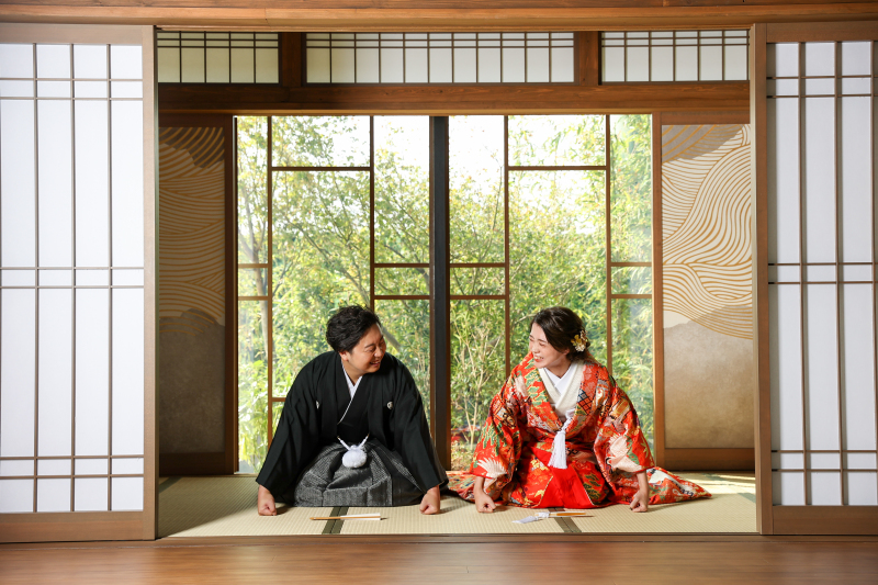 新婦様の手元にご注目。。!