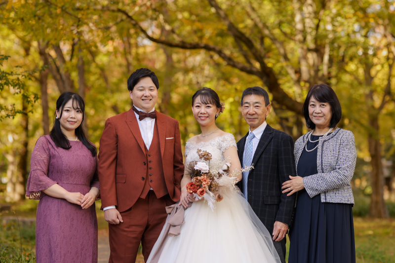 【洋装ロケーション】新たな家族に