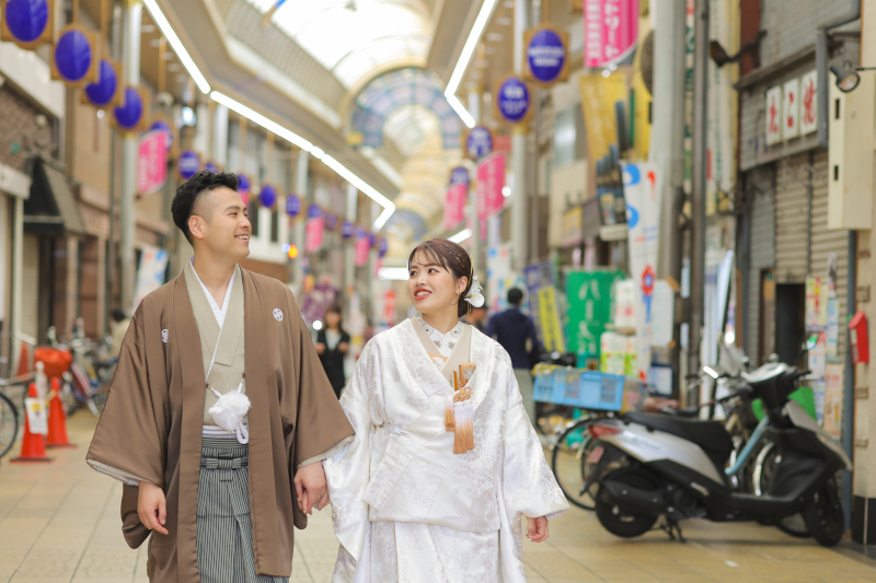 商店街をお散歩