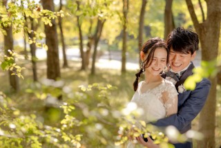 【和装スタジオ洋装ロケーションプラン】秋の心地よい光に包まれて