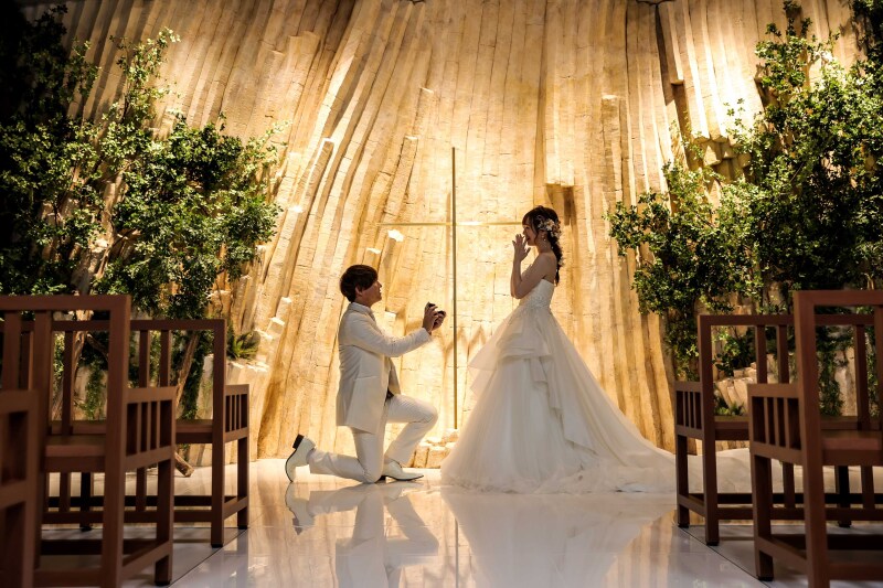 ラストはチャペルスタジオで感動の一瞬を！