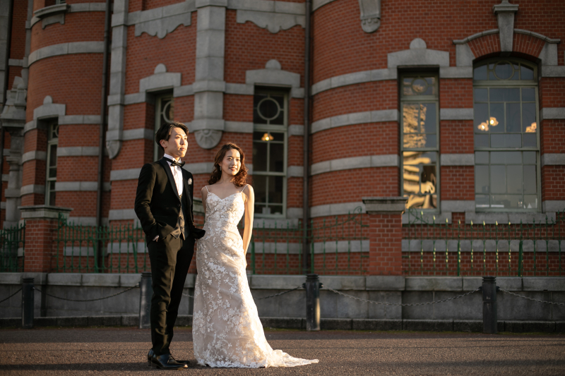 赤煉瓦文化館と一緒に撮影♪