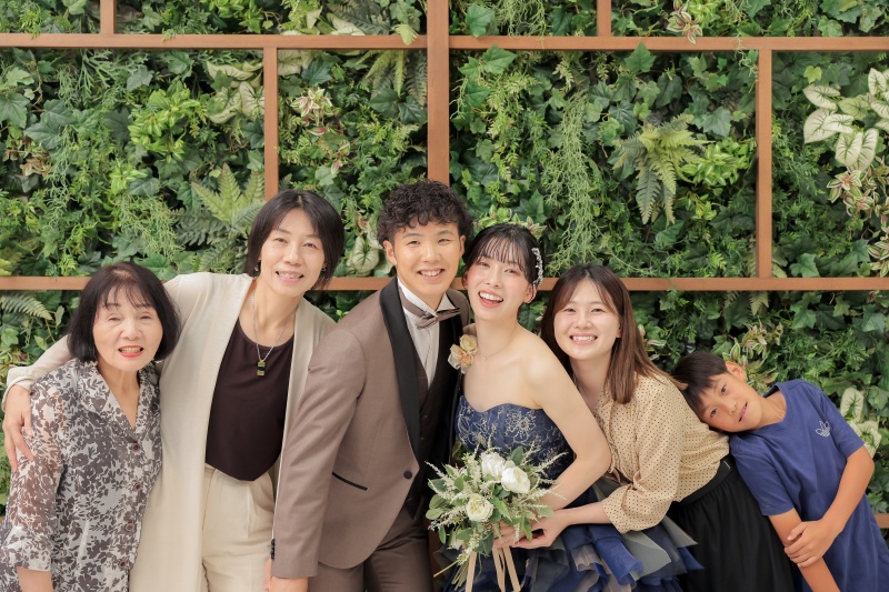 最後は家族で！