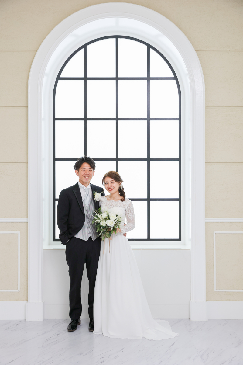 窓枠でおしゃれに。