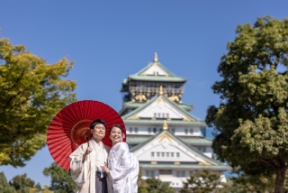 【大阪城公園ロケーション】大阪城公園で思い出に残る1枚を。