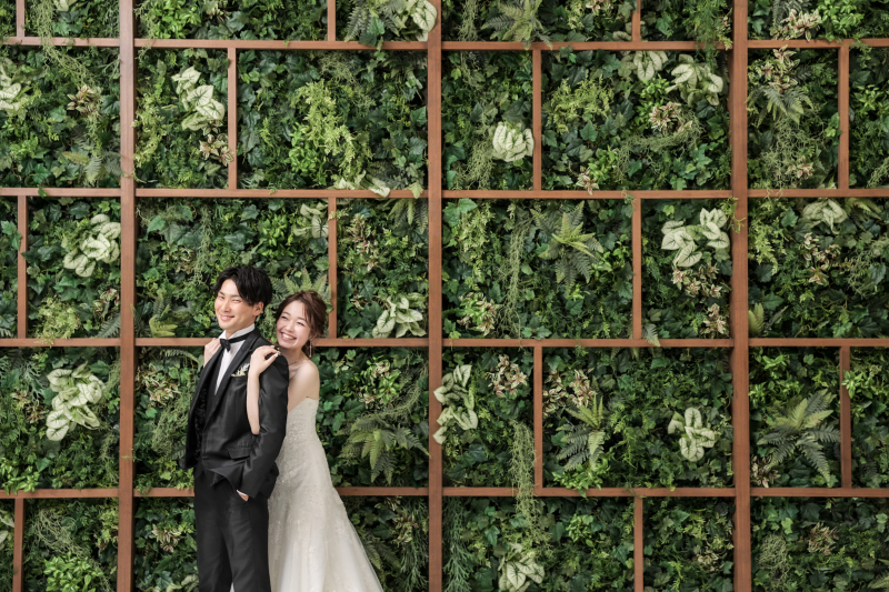 お二人の表情がとても素敵な一枚♪