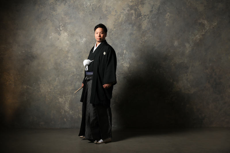 新郎さまお1人ショット。