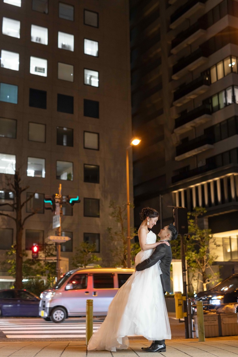 抱っこショット。