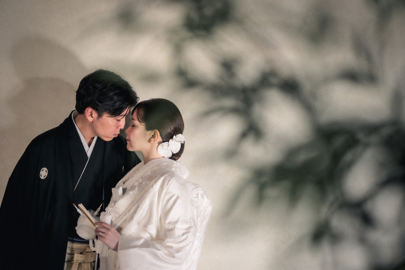 【和装洋装スタジオプラン】しっとりとした雰囲気で。