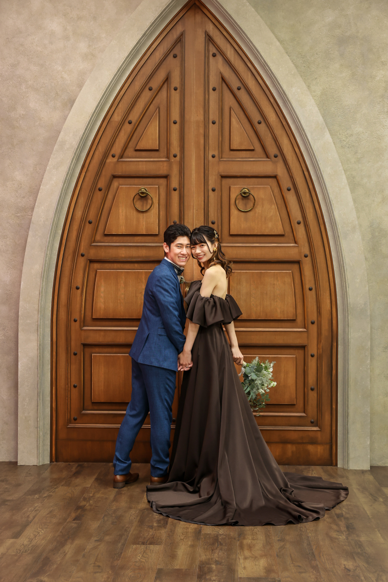 ブラウンドレス