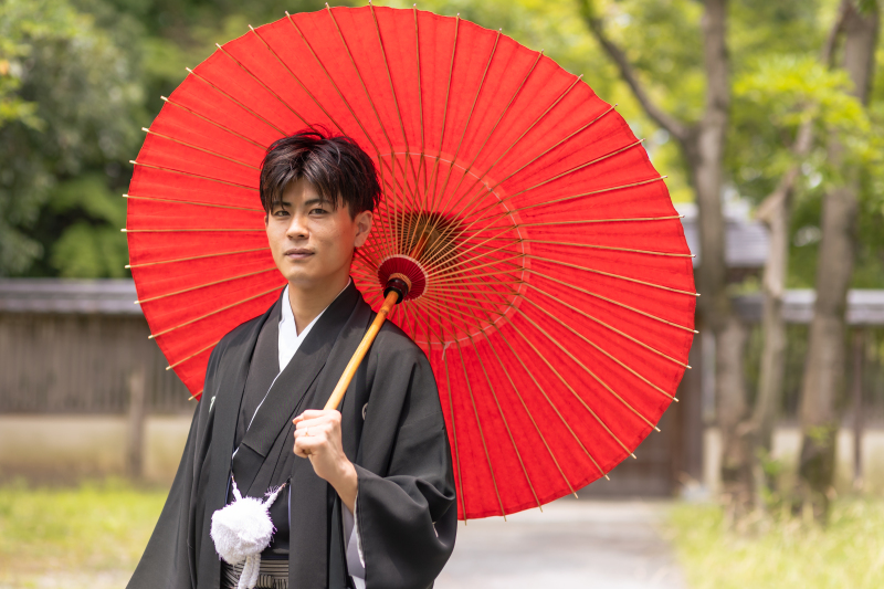 新郎さまお一人ショット