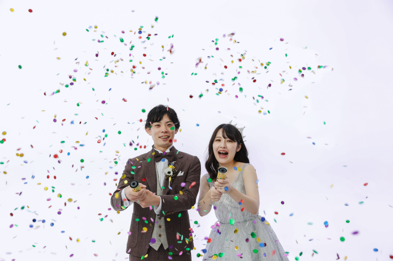 【洋装スタジオプラン】たくさんのグッズと一緒に♪