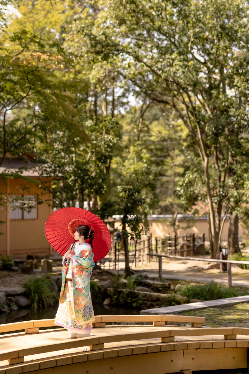 新婦様のソロカットも美しく