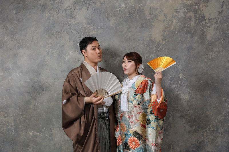 ひょっとこで変顔も