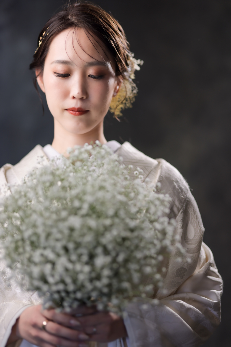 ブーケに負けない美しさ