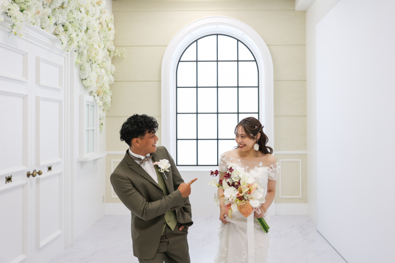 自然なお二人。