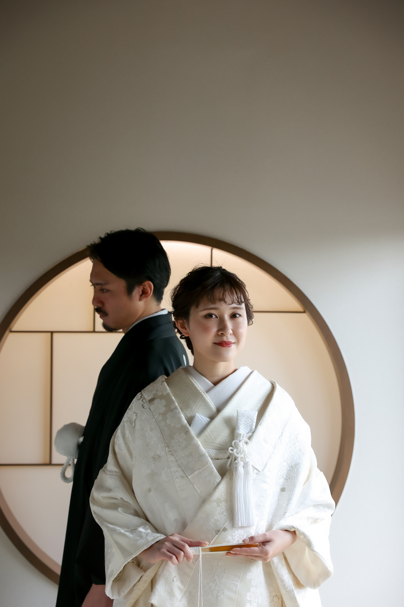 太陽の光とお二人