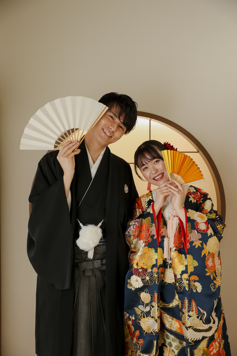 お茶目ショット。