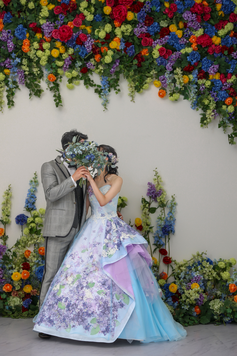 カラードレスでも！