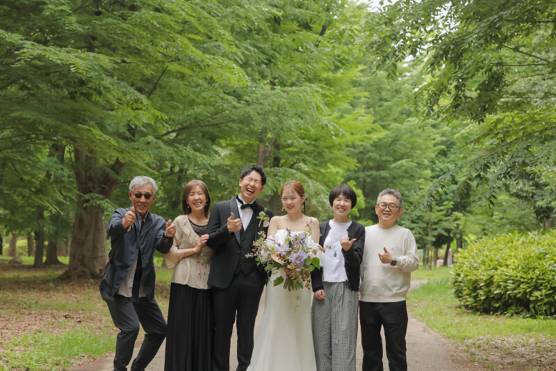 ご家族さまも揃って