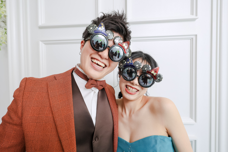 お揃いのサングラスでハイチーズ！！