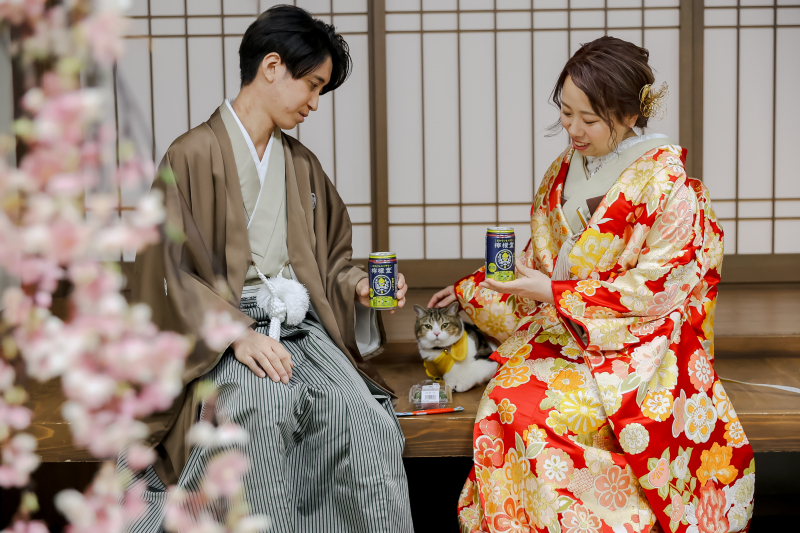 花の陽気に当てられて
