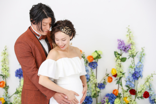 【洋装スタジオプラン】マタニティフォト。