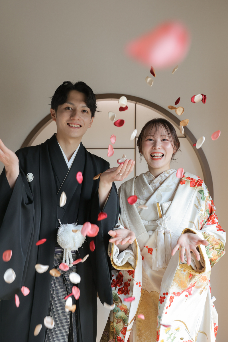 花びらがふわっと！