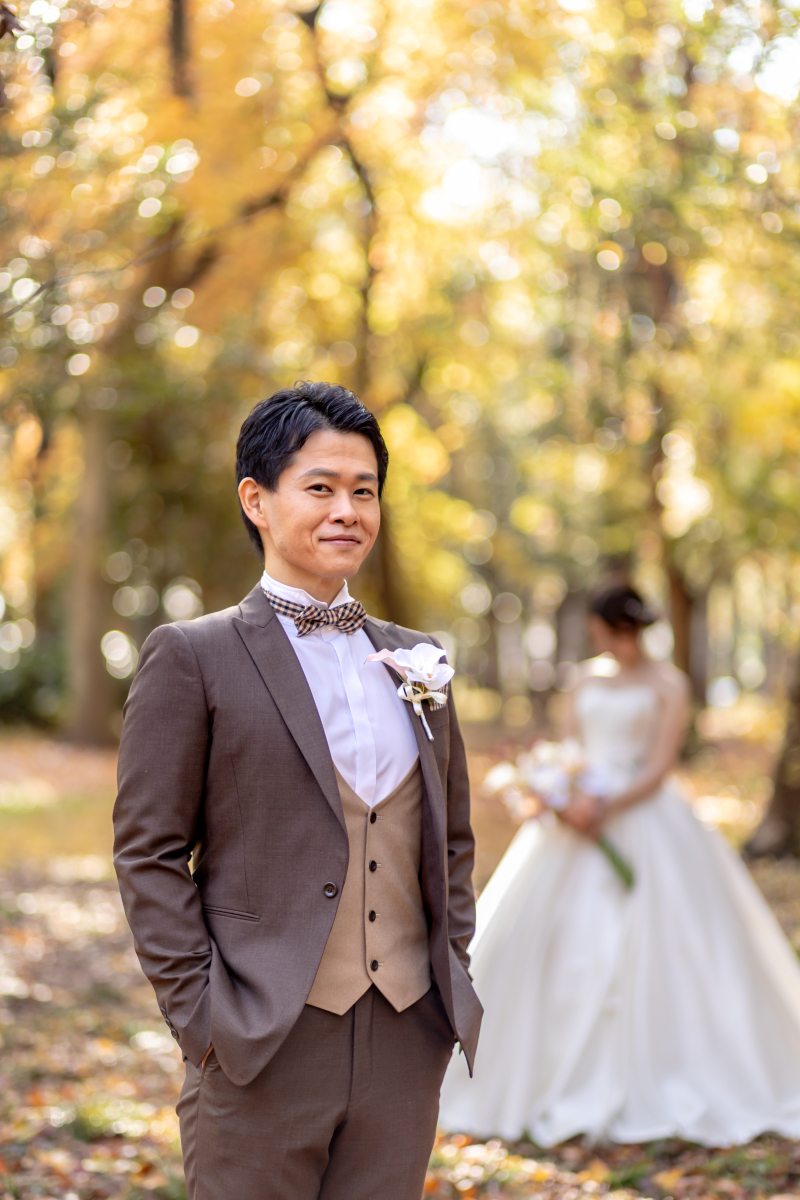 新郎さまメインショット。