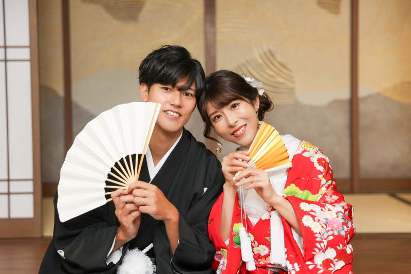 【和装スタジオプラン】かけがえのないお二人の時間を。