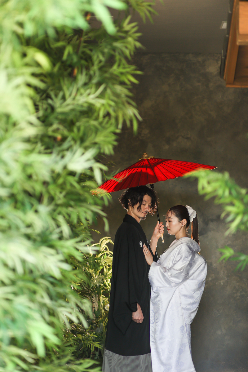 寄り添うお二人