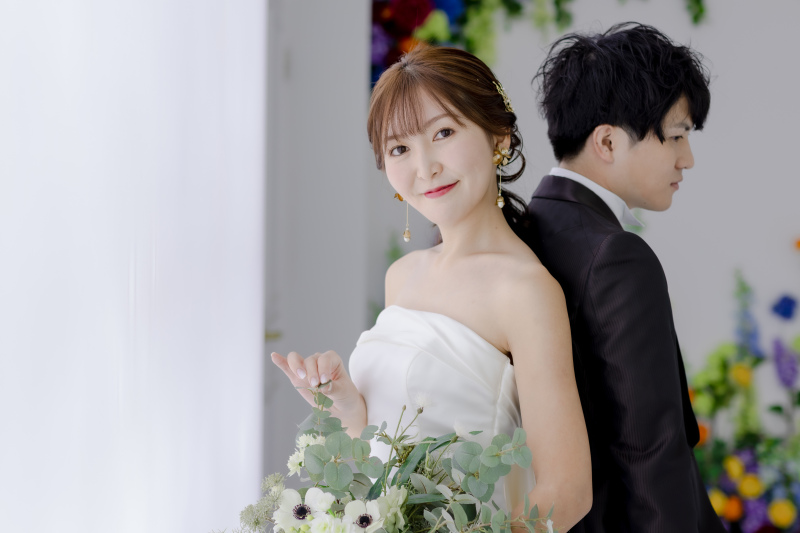 同じ立ち位置でも違う雰囲気で