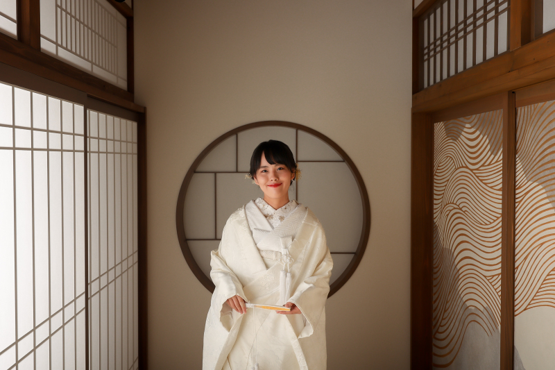 白無垢にチェンジ！