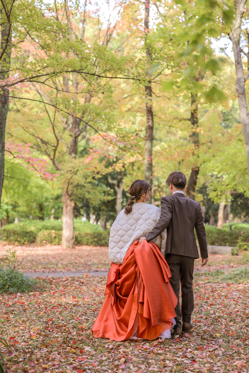 可愛い後ろ姿も