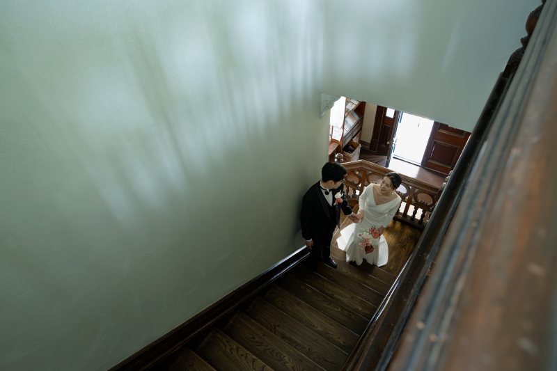 立体感を感じるショットも