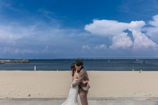 まだまだ熱い日は続きますが、海でのロケーション撮影素敵です！