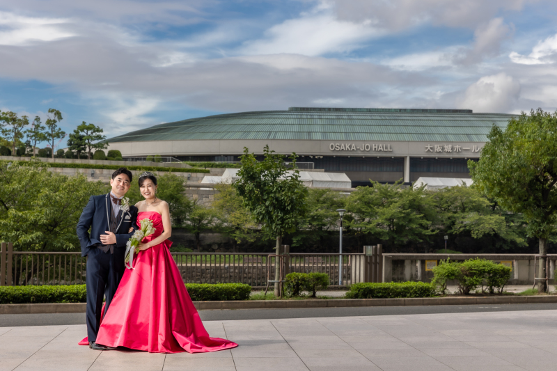 大阪城ホールを入れて。