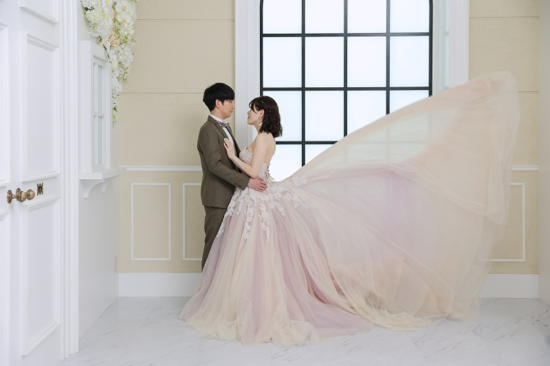 ドレスふわっ♪