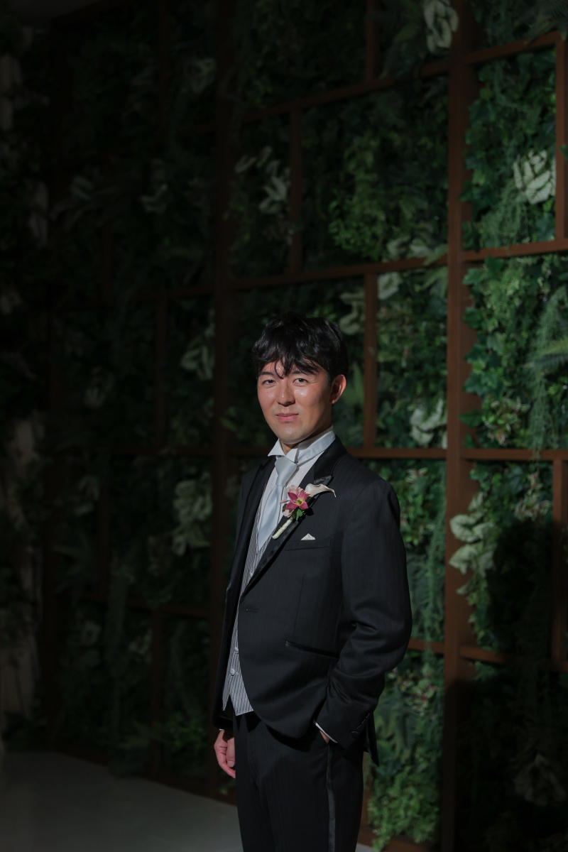 新郎様ソロショット