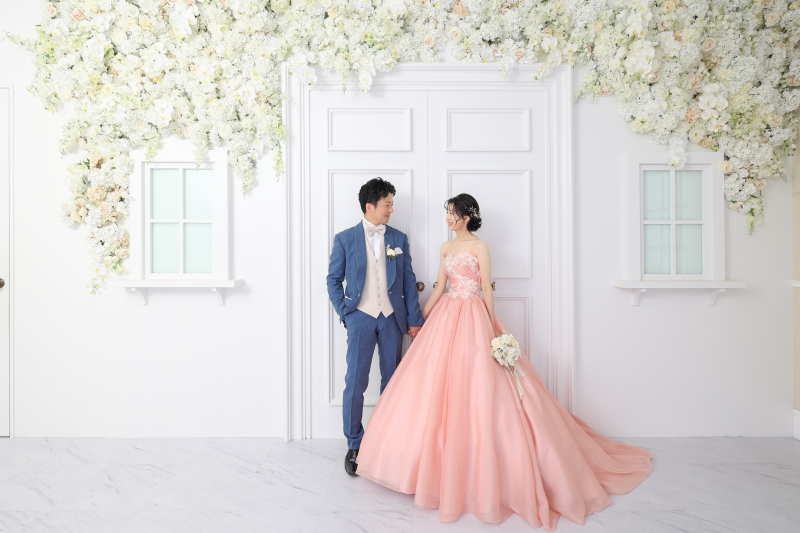 カラードレスでも!